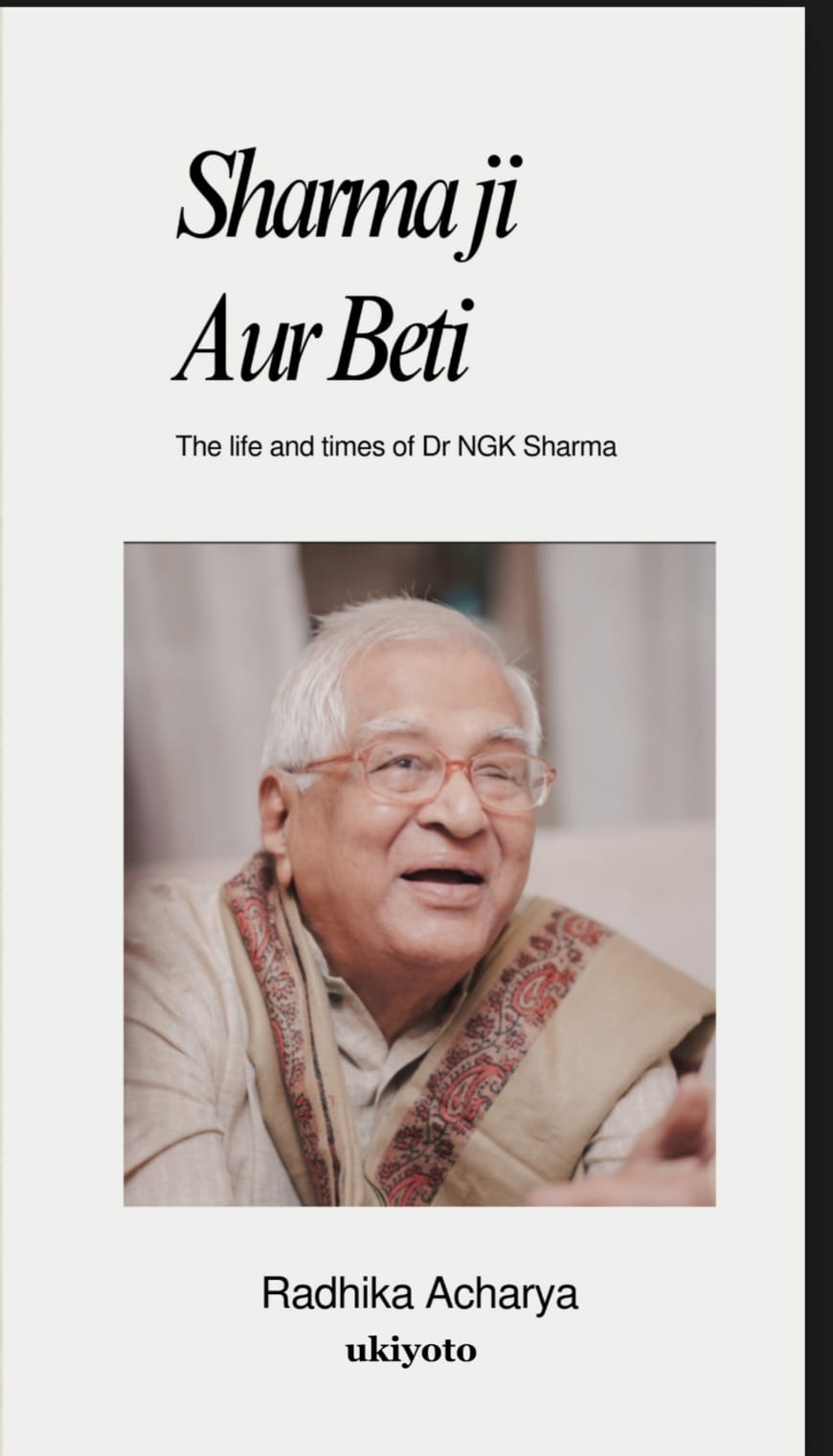 Sharmaji Aur Beti- Radhika Acharya- A book review